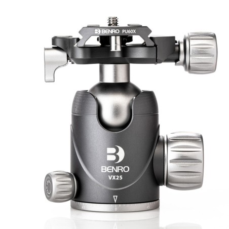 Benro Rótula VX-25 | Rótula de bola dual compatible con Arca Swiss para fotografía profesional
