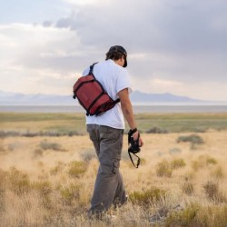 Wandrd Rogue Sling Bag 9L Rhone Burgundy | bolsa sling fotográfica grande | bolsa sling fotográfica