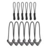 Wandrd Standard Zipper Puller Black (12x Pack) Tiradores de Cremallera | tiradores de cremallera | tiradores para mochila