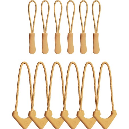 Wandrd Standard Zipper Puller Dallol Yellow (12x Pack) Tiradores de Cremallera | tiradores de cremallera