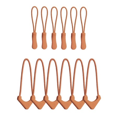 Wandrd Standard Zipper Puller Sedona Orange (12x Pack) Tiradores de Cremallera | tiradores de cremallera