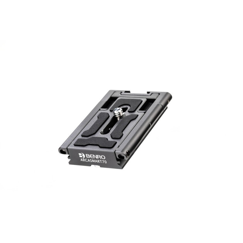 Benro Placa Rápida ArcaSmart 70 | Placa rápida tipo Arca Swiss con soporte para smartphone