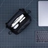 Wandrd Tech Bag Large 3.5L Black 2.0 Organizador de Tecnología | organizador de tecnología | bolsa para accesorios