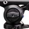 Benro Rótula S4 PRO | Rótula de vídeo fluida profesional con base plana y control de fricción