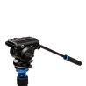 Benro Rótula S4 PRO | Rótula de vídeo fluida profesional con base plana y control de fricción