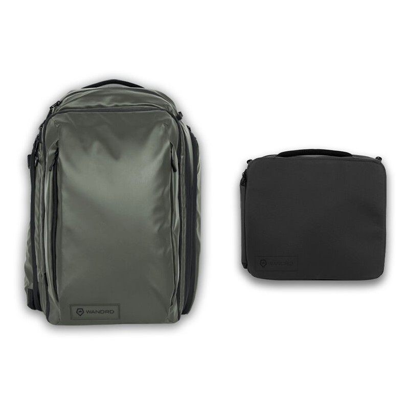 Wandrd Transit Travel Backpack Photo Bundle 35L Wasatch Green Mochila con Accesorios | mochila viaje fotografía