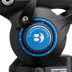 Benro Rótula de Vídeo Fluída S6PRO | Cabezal fluido profesional con base plana y contrapeso ajustable