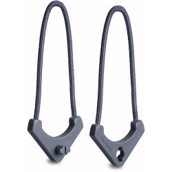 Tiradores Wandrd Worryless Azul Egeo (Pack 6) | tiradores de cremallera | tiradores de seguridad