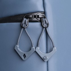 Tiradores Wandrd Worryless Azul Egeo (Pack 6) | tiradores de cremallera | tiradores de seguridad
