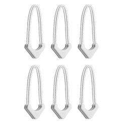 Tiradores Wandrd Worryless Blanco Cloudbreak (Pack 6) | tiradores de cremallera | tiradores de seguridad