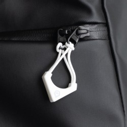 Tiradores Wandrd Worryless Blanco Cloudbreak (Pack 6) | tiradores de cremallera | tiradores de seguridad