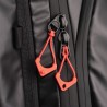 Tiradores Wandrd Worryless Rojo (Pack 6) | tiradores de cremallera | tiradores de seguridad