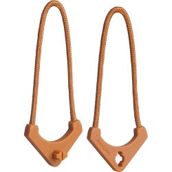Tiradores Wandrd Worryless Naranja Sedona (Pack 6) | tiradores de cremallera | tiradores de seguridad