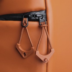 Tiradores Wandrd Worryless Naranja Sedona (Pack 6) | tiradores de cremallera | tiradores de seguridad