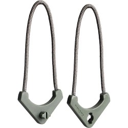 Tiradores Wandrd Worryless Verde Wasatch (Pack 6) | tiradores de cremallera | tiradores de seguridad