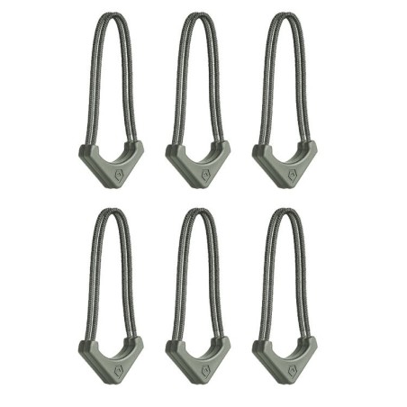 Tiradores Wandrd Worryless Verde Wasatch (Pack 6) | tiradores de cremallera | tiradores de seguridad