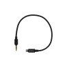 BOYA BY-K1 Adaptador de Audio 3.5mm a Lightning 20cm | adaptador de audio | adaptador mini jack lightning | cable adaptador 3.5m