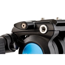 Benro Rótula S2 PRO | Rótula de vídeo fluida ligera con base plana y control de fricción