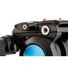 Benro Rótula S2 PRO | Rótula de vídeo fluida ligera con base plana y control de fricción