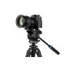 Benro Rótula S2 PRO | Rótula de vídeo fluida ligera con base plana y control de fricción