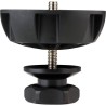 Benro Adaptador de 75mm para Cabezal de Vídeo HH 75 AV | adaptador cabezal video | adaptador base plana