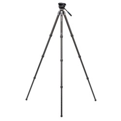 Benro Trípode Tortoise 34CLV + S4PRO | trípode de carbono | trípode compacto vídeo