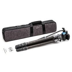 Benro Trípode Tortoise 34CLV + S4PRO | trípode de carbono | trípode compacto vídeo
