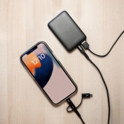Powerbank Akashi Pequeño 5000mAh | powerbank pequeño | batería externa | powerbank usb c y usb a