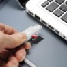 Akashi Lector de Tarjetas 3 en 1 | lector de tarjetas sd | adaptador usb c sd | lector tarjetas micro sd usb