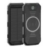 Akashi Powerbank Solar 10000mAh | powerbank solar | bateria resistente al agua | powerbank con linterna carga inalambrica
