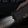 Akashi Powerbank Solar 10000mAh | powerbank solar | bateria resistente al agua | powerbank con linterna carga inalambrica