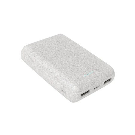 Akashi Powerbank Blanco 10000mAh | powerbank blanco | bateria externa usb c | powerbank usb a y c