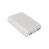 Akashi Powerbank Blanco 10000mAh | powerbank blanco | bateria externa usb c | powerbank usb a y c