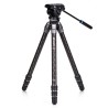 Benro Trípode Tortoise 34CLV + S4PRO | trípode de carbono | trípode compacto vídeo
