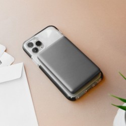 Akashi Powerbank Magnético 5000mAh | powerbank magsafe pequeño | bateria portatil magnetica compacta | powerbank inalambrico qi 