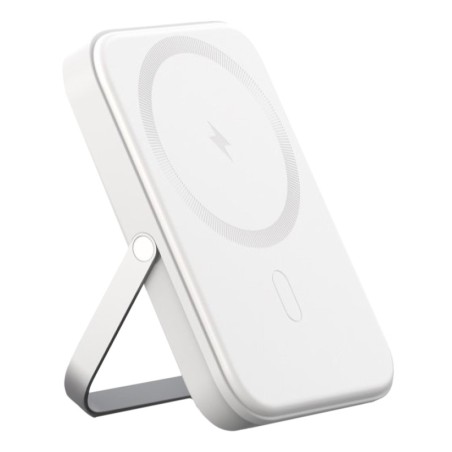 Akashi Powerbank Magnético con Soporte 5000mAh | powerbank magsafe con soporte | bateria magnetica soporte ajustable | powerbank