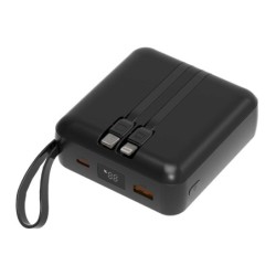 Akashi Powerbank con Cables Integrados 10000mAh | powerbank cables integrados | powerbank con cable lightning