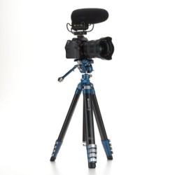Benro CyanBird AL Serie 2 | trípode de viaje aluminio | kit trípode rótula híbrida | trípode compacto para foto y vídeo