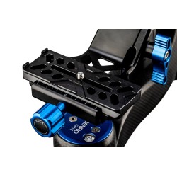 Benro Rótula Pendular de Carbono | Rótula gimbal profesional de fibra de carbono para teleobjetivos pesados