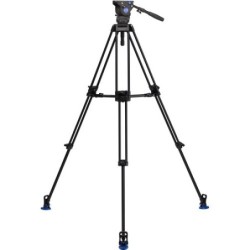 Benro BV4 Pro Kit Trípode Vídeo | tripode de video profesional | kit tripode con cabezal fluido | tripode video contrapeso 6 pas