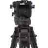 Benro BV4 Pro Kit Trípode Vídeo | tripode de video profesional | kit tripode con cabezal fluido | tripode video contrapeso 6 pas