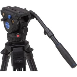 Benro BV4 Pro Kit Trípode Vídeo | tripode de video profesional | kit tripode con cabezal fluido | tripode video contrapeso 6 pas