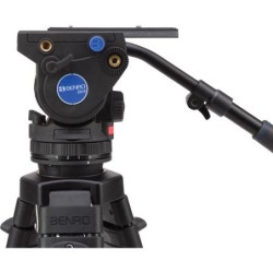 Benro BV4 Pro Kit Trípode Vídeo | tripode de video profesional | kit tripode con cabezal fluido | tripode video contrapeso 6 pas