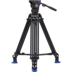 Benro BV6 Pro Kit Trípode Vídeo | tripode de video profesional | kit tripode carga 6kg | tripode video contrapeso 8 pasos