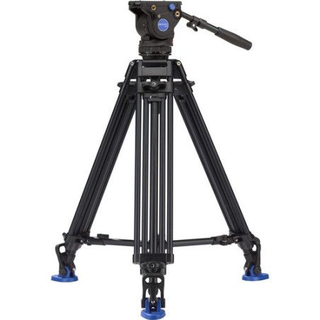 Benro BV6 Pro Kit Trípode Vídeo | tripode de video profesional | kit tripode carga 6kg | tripode video contrapeso 8 pasos