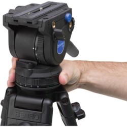 Benro BV6 Pro Kit Trípode Vídeo | tripode de video profesional | kit tripode carga 6kg | tripode video contrapeso 8 pasos