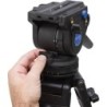 Benro BV6 Pro Kit Trípode Vídeo | tripode de video profesional | kit tripode carga 6kg | tripode video contrapeso 8 pasos