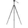 Benro Kit Trípode A2573F S4PRO | tripode video aluminio | kit tripode con rotula fluida | tripode video altura 177cm