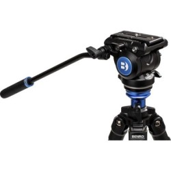 Benro Kit Trípode A2573F S4PRO | tripode video aluminio | kit tripode con rotula fluida | tripode video altura 177cm