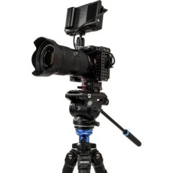 Benro Kit Trípode A2573F S4PRO | tripode video aluminio | kit tripode con rotula fluida | tripode video altura 177cm
